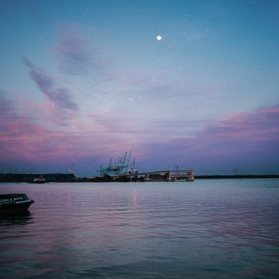 Pier and seawater
